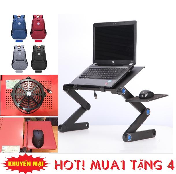  KHUYẾN MÃI SIÊU HẤP DẪN-BÀN ĐỂ LAPTOP ĐA NĂNG XOAY 360 độ