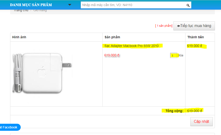 Đặt hàng online tại pinsaclaptop.vn Đặt hàng online tại pinsaclaptop.vn