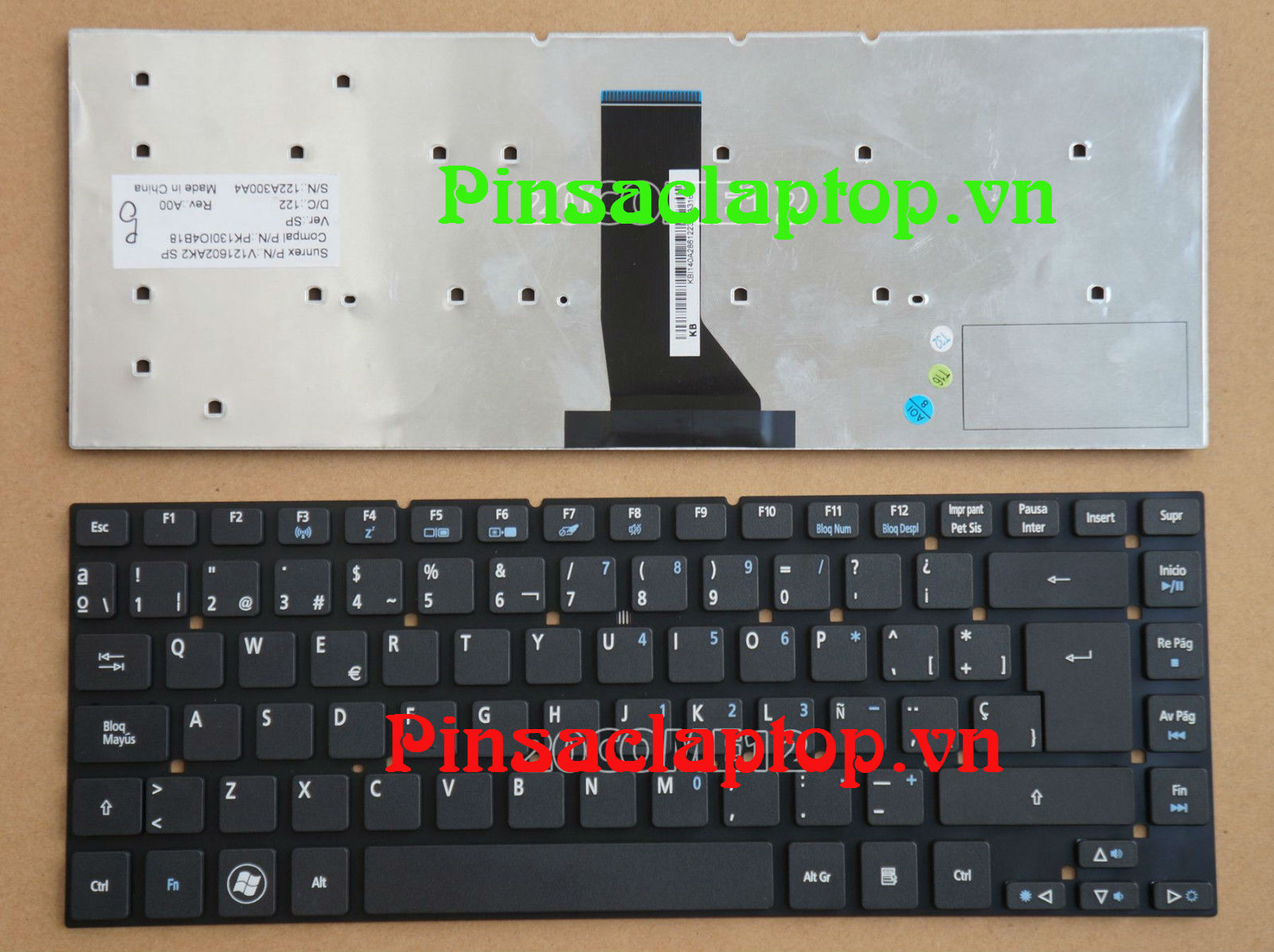 Bàn Phím Laptop Acer Travelmate P245-MPG P246-M P246-MG
