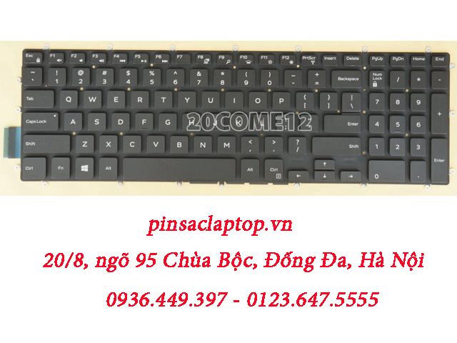 Bàn Phím Laptop Dell Inspiron 5567