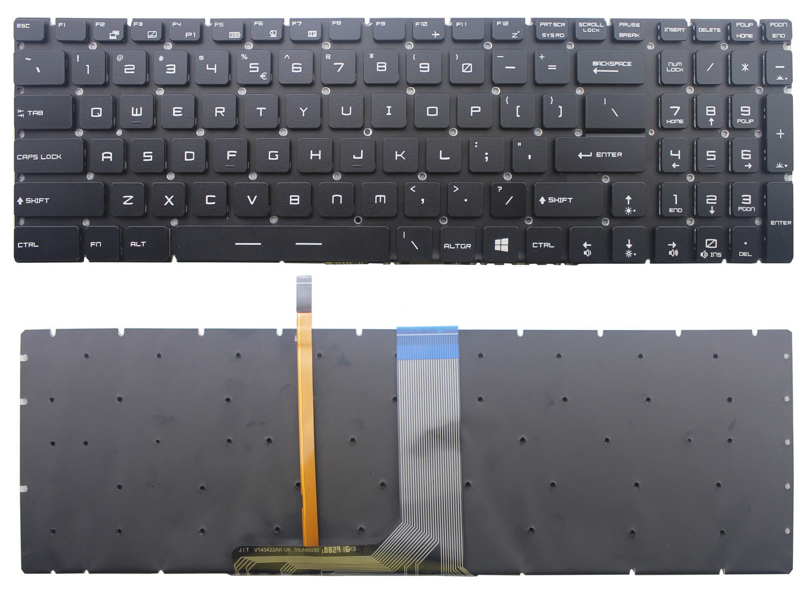 Bàn Phím Laptop MSI GT72S GS72 GE72 GE62 