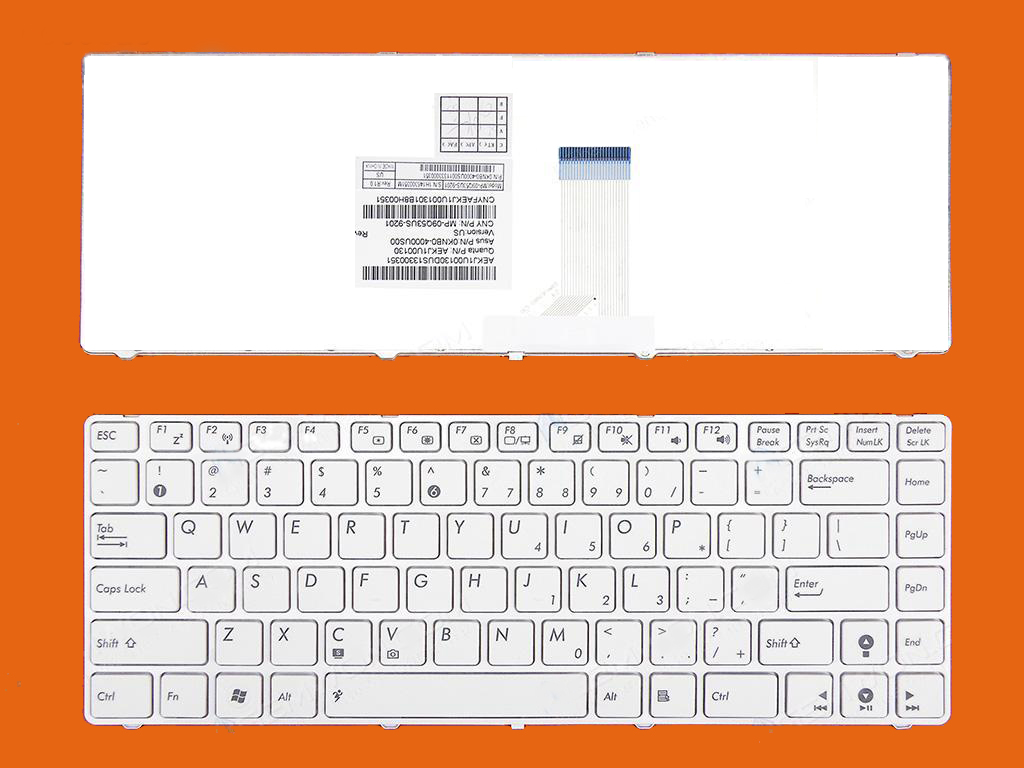 Bàn phím keyboard laptop Asus N43J N43JF N43JM N43JQ Bàn phím keyboard laptop Asus N43J N43JF N43JM N43JQ