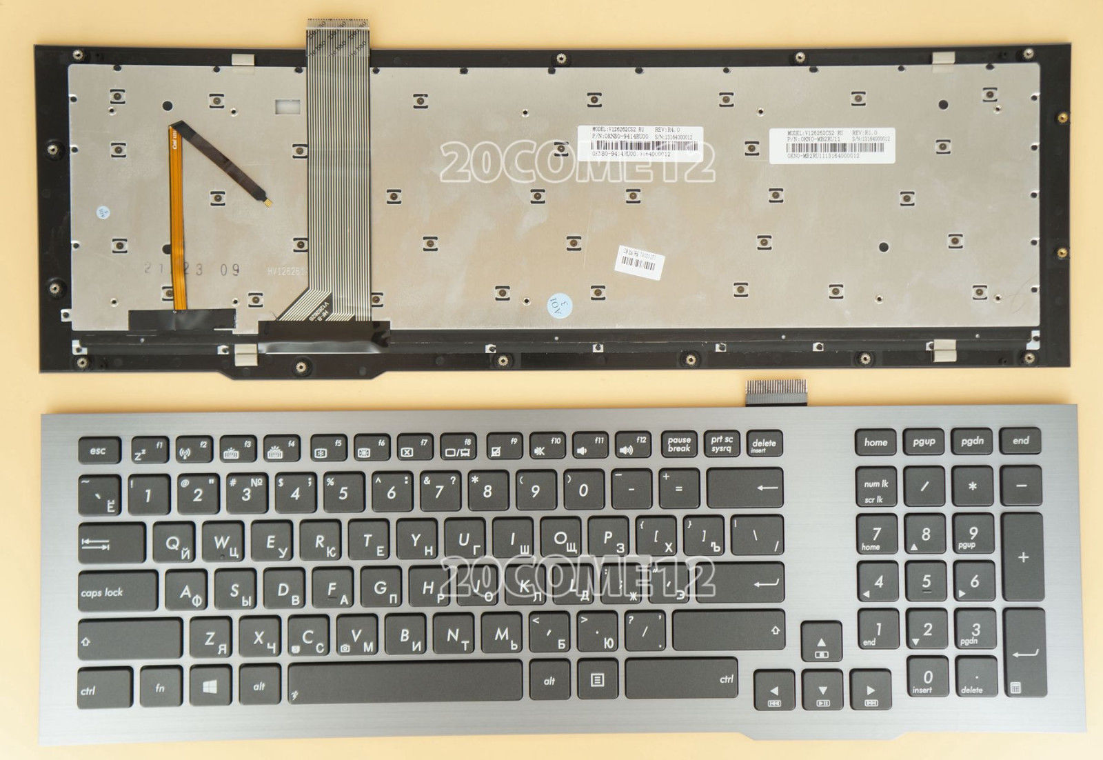 Bàn Phím Laptop ASUS G75 G75VW G75VX 