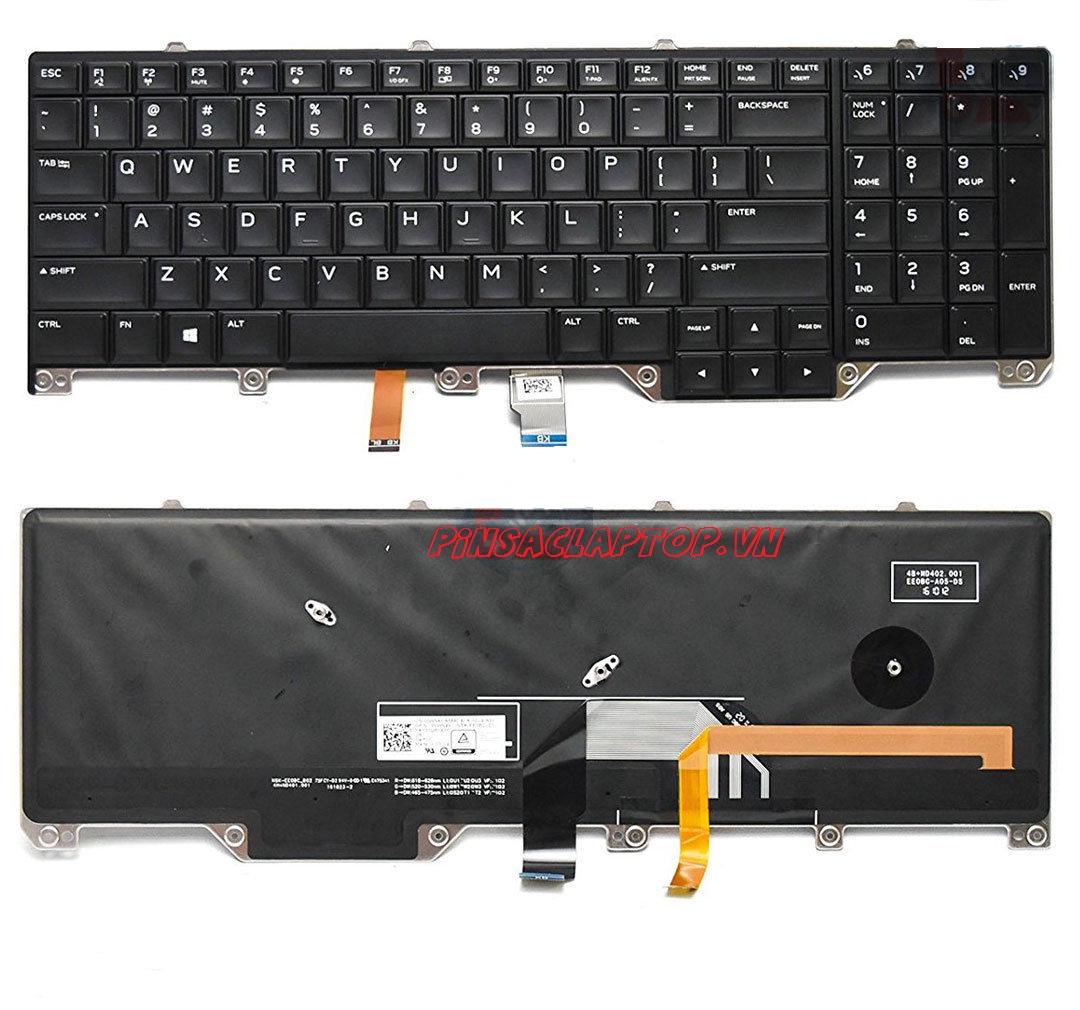 Bàn Phím Laptop DELL Alienware 17R5