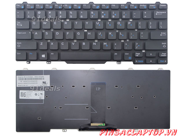 Bàn Phím Keyboard Laptop DELL Latitude 3340 3350 Bàn Phím Keyboard Laptop DELL Latitude 3340 3350