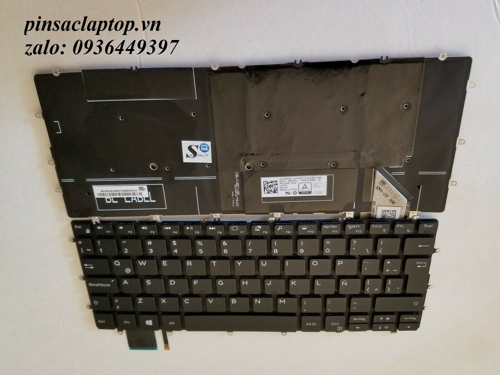 Bàn phím Dell XPS 13 9370