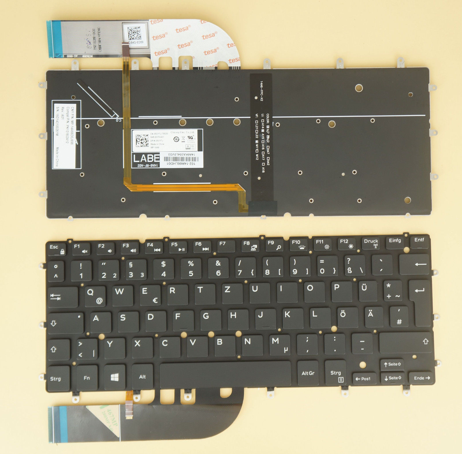 Bàn Phím Laptop DELL XPS 13 9343 9350 9360
