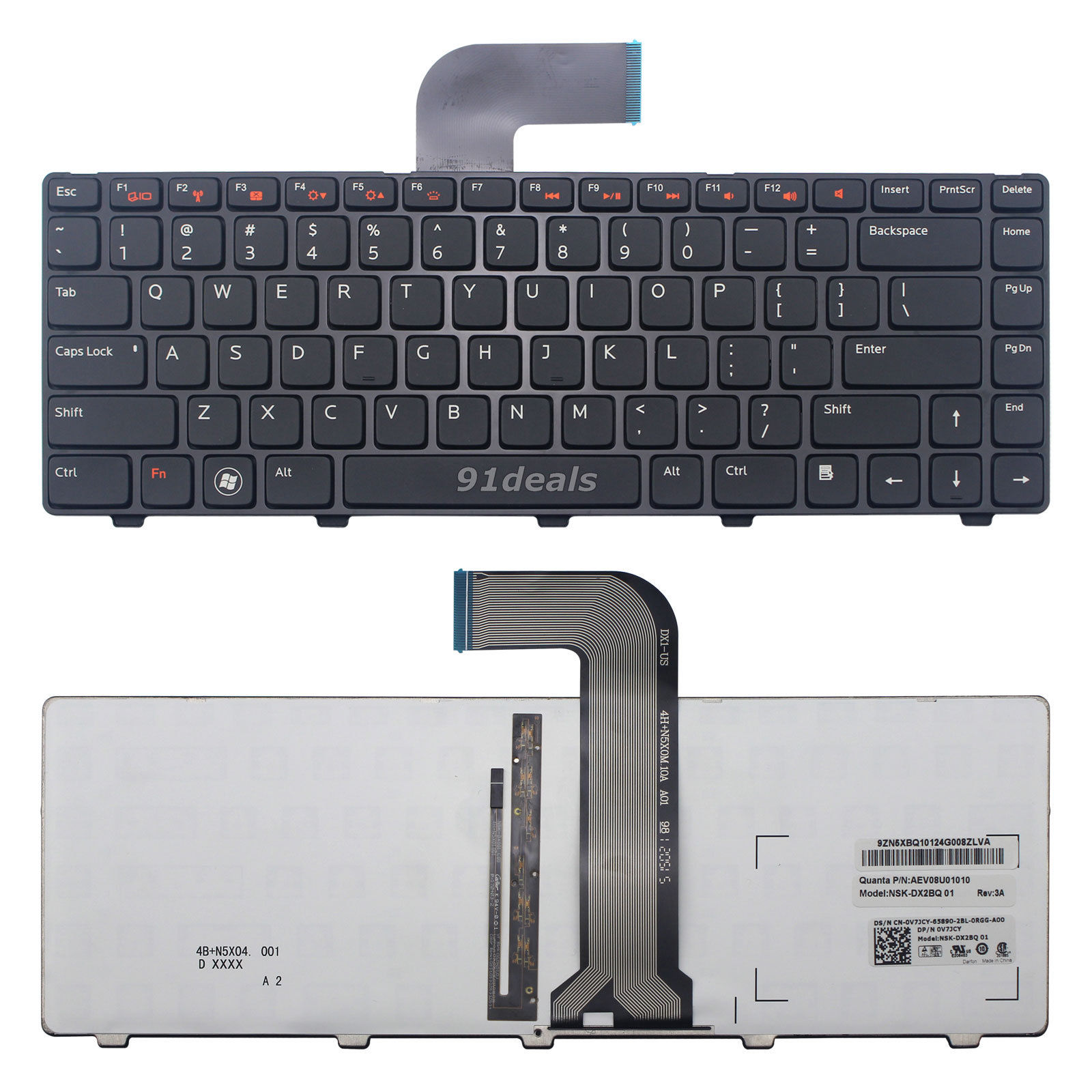 Bàn Phím Laptop Dell XPS 15 L502X 