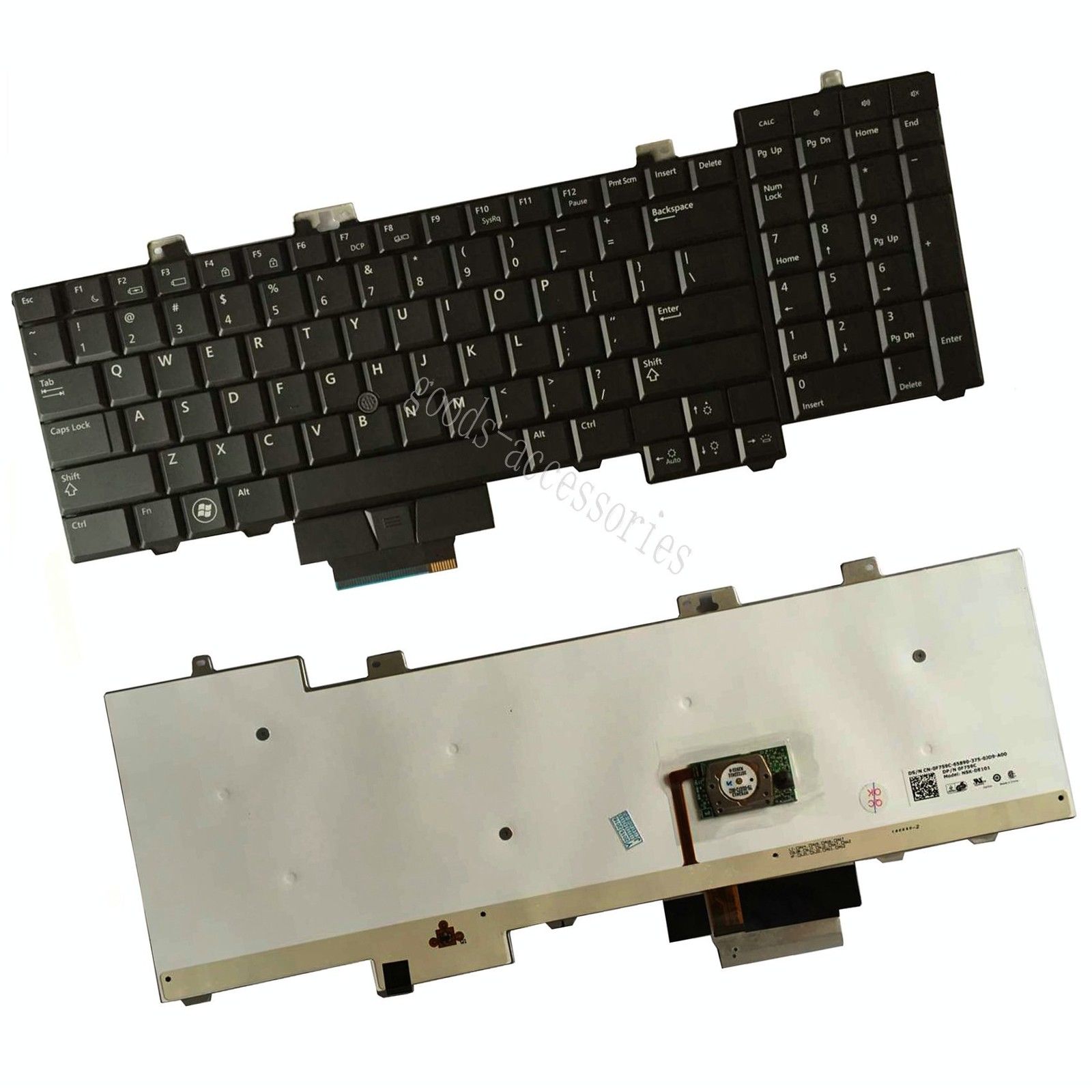 Bàn Phím Laptop Dell Precision M6400