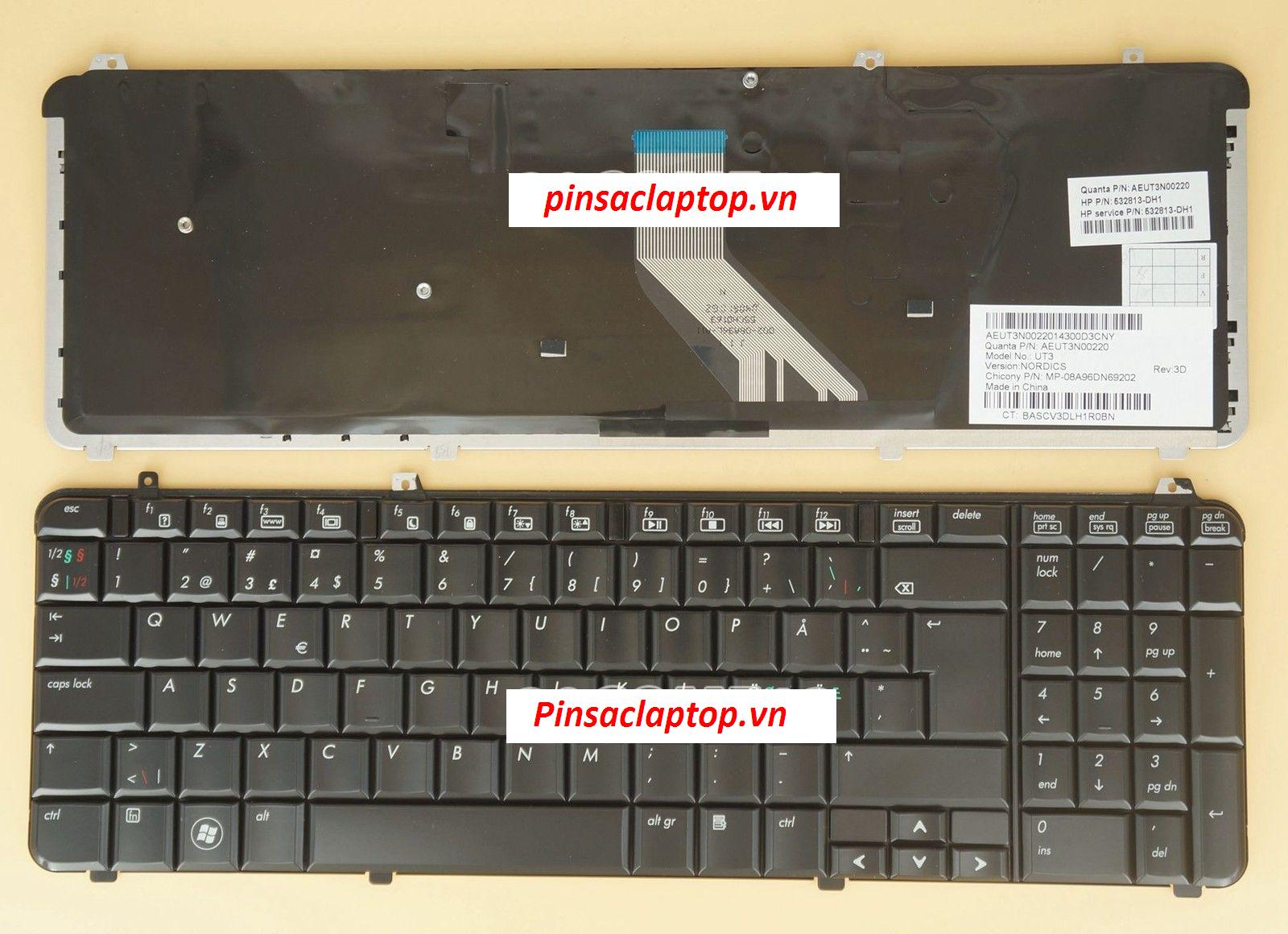 Bàn Phím Keyboard Laptop HP Pavillion dv6-2060so dv6-2062eo dv6-2070eo dv6-2090eo dv6-2105eo Bàn Phím Keyboard Laptop HP Pavillion dv6-2060so dv6-2062eo dv6-2070eo dv6-2090eo dv6-2105eo