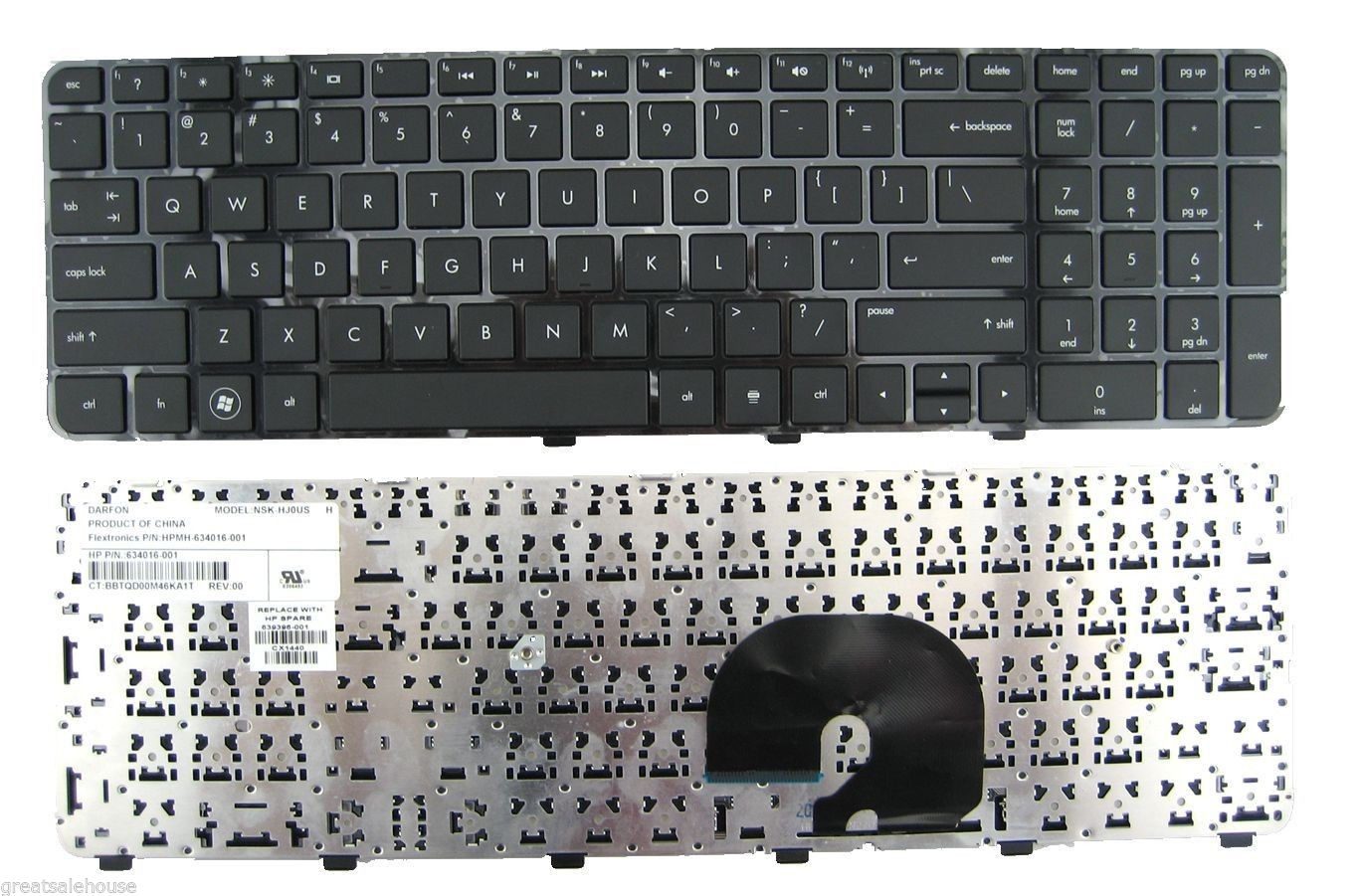 Bàn Phím Laptop HP Pavilion DV7 6000