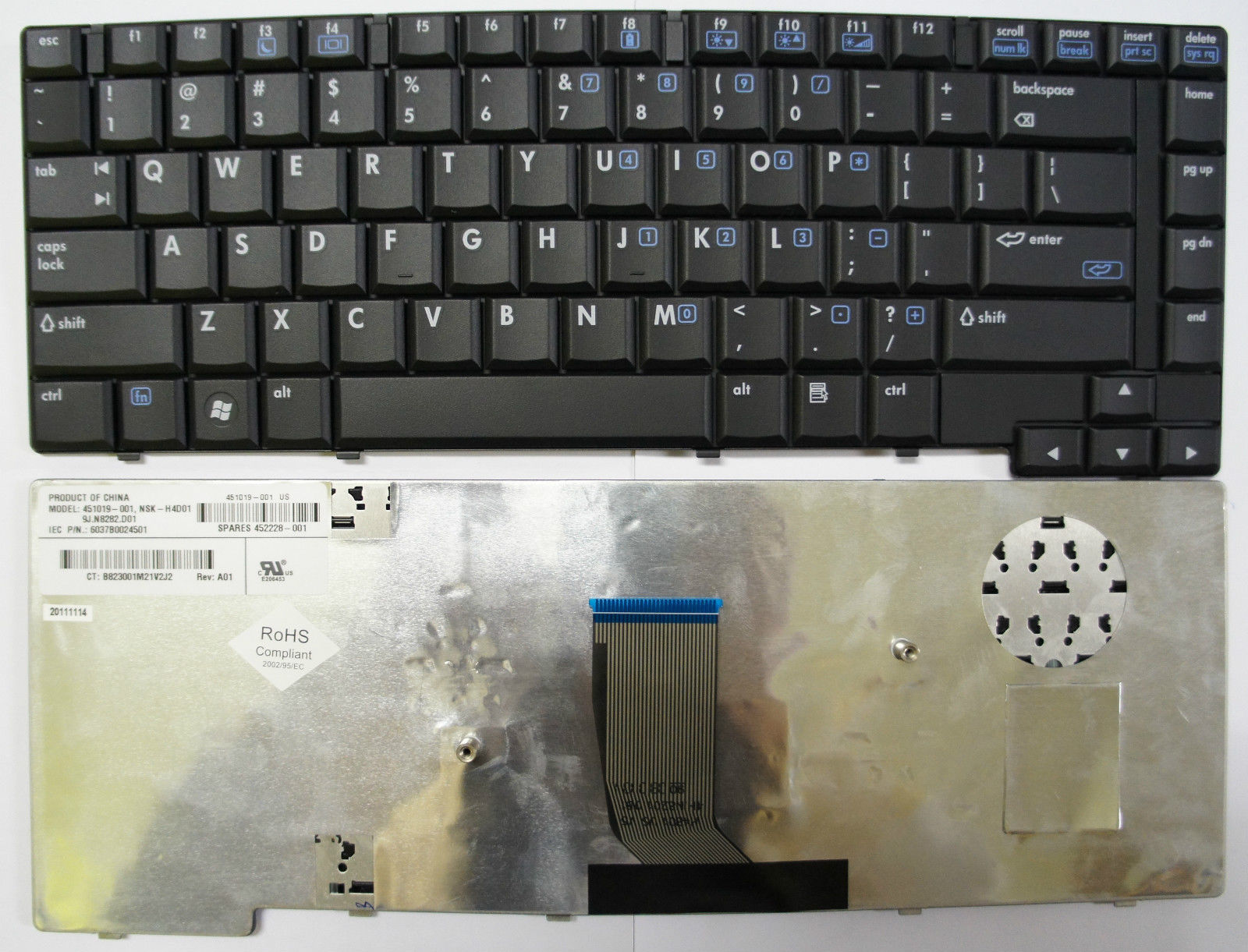 Bàn Phím Laptop HP Compaq 8510P 8510