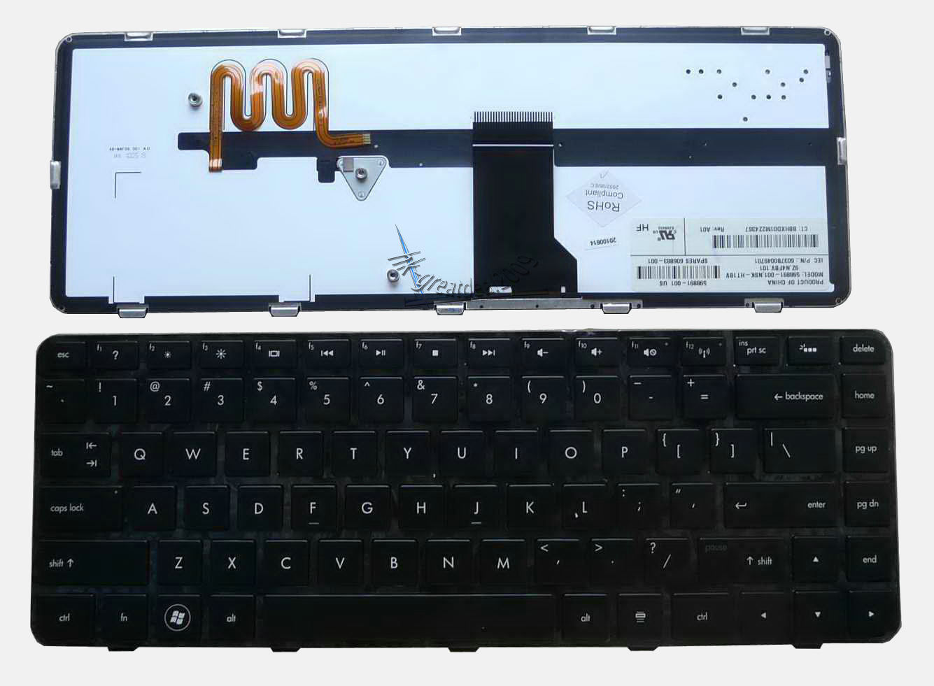 Bàn Phím Laptop HP Pavillion DV5 