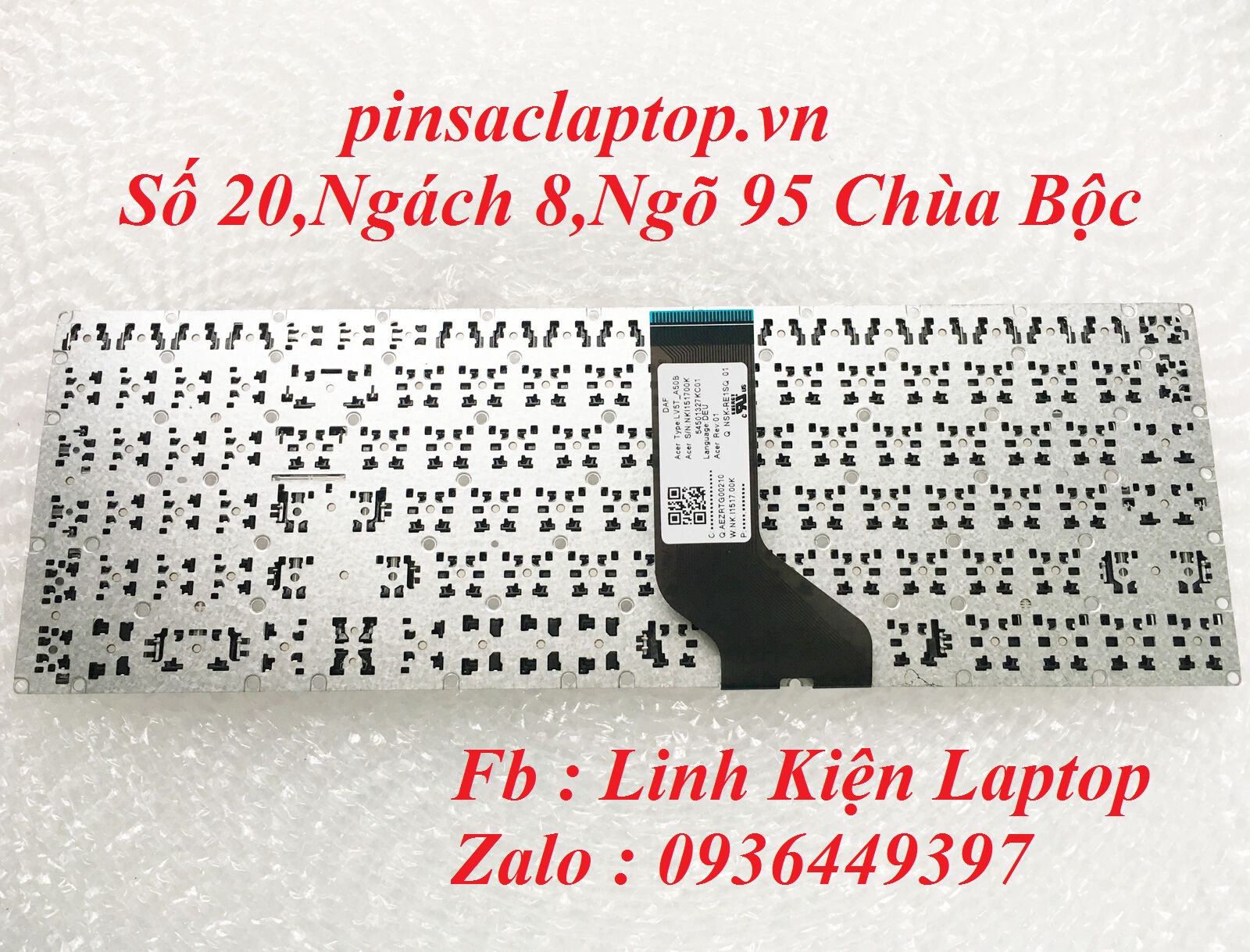 Bàn Phím - Keyboard For Acer Aspire 5 A515-51-563W Bàn Phím - Keyboard For Acer Aspire 5 A515-51-563W