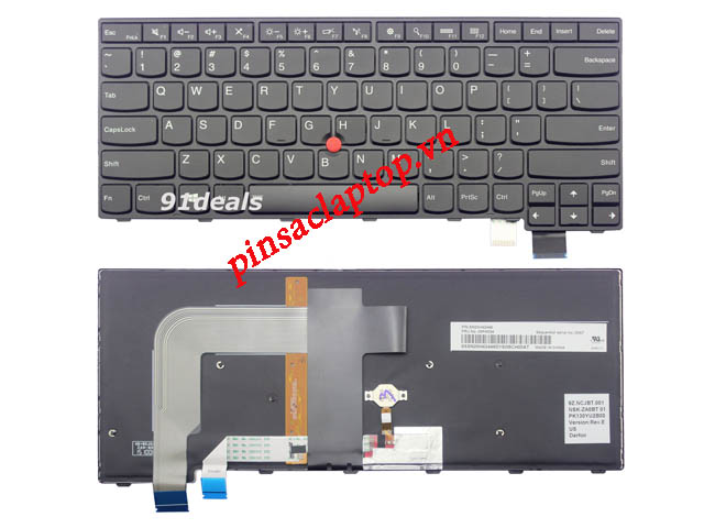 Bàn Phím - Keyboard Laptop IBM Lenovo ThinkPad T460P