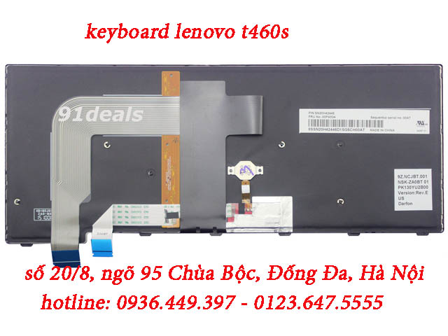 Bàn phím laptop lenovo t460s Bàn phím laptop lenovo t460s