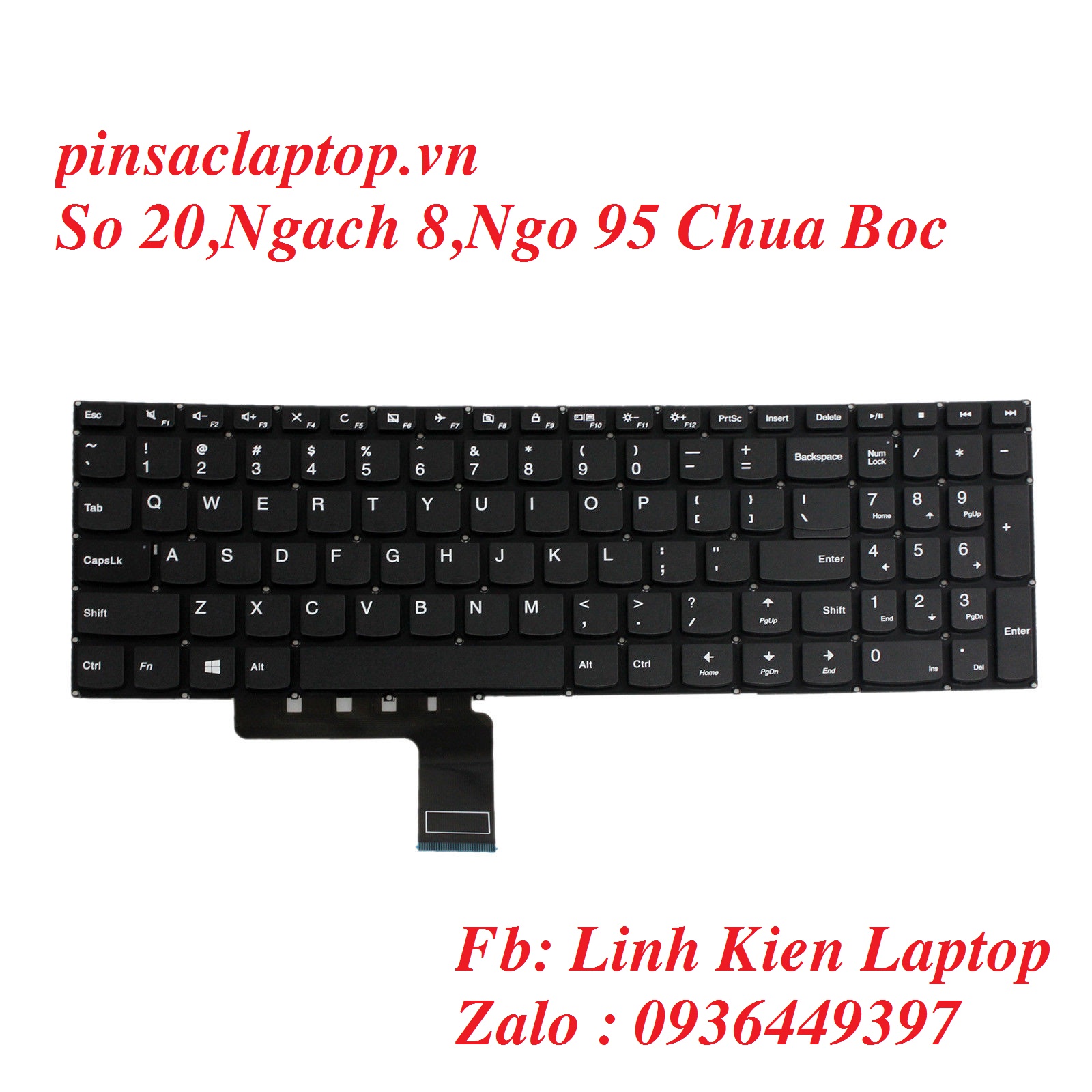 Bàn Phím Lenovo - Keyboard Lenovo IdeaPad 310-15IAP Bàn Phím Lenovo - Keyboard Lenovo IdeaPad 310-15IAP