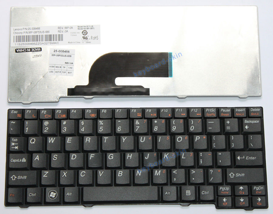 Bàn Phím Laptop Lenovo IdeaPad S10