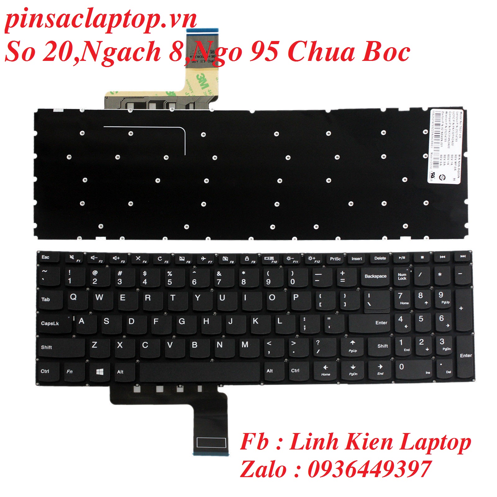 Bàn Phím Lenovo - Keyboard Lenovo IdeaPad 310-15ABR