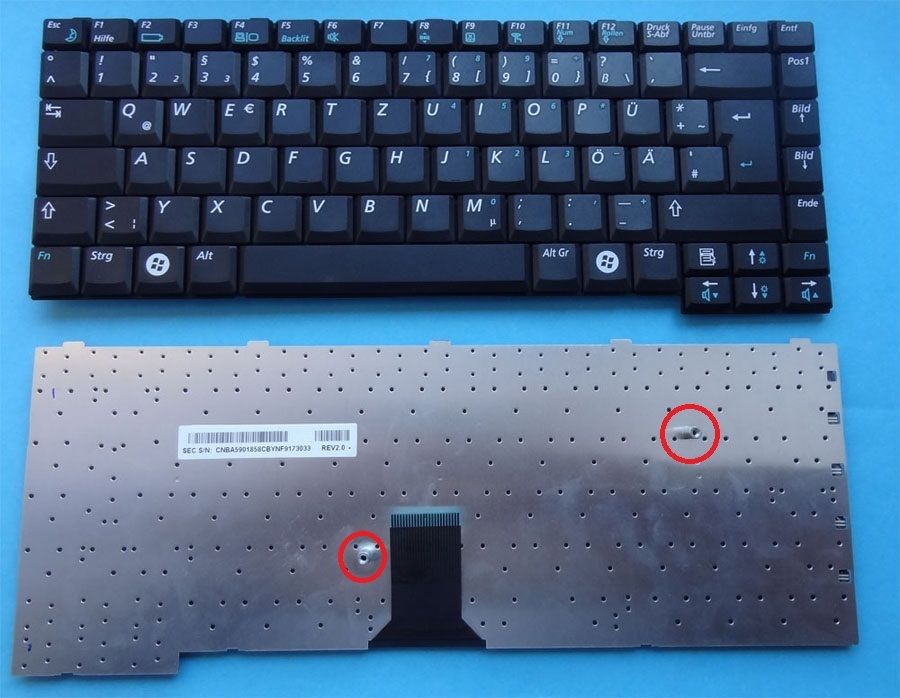 Bàn Phím Laptop Samsung R50