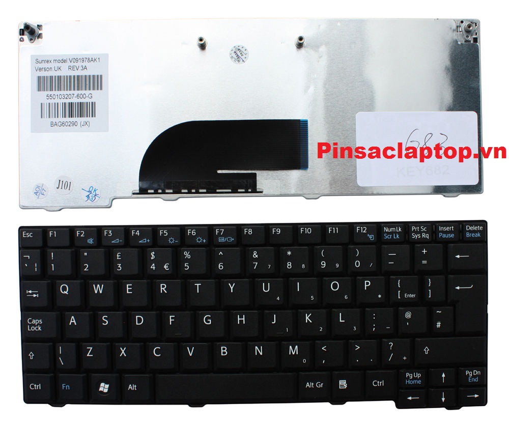 Bàn phím Sony Vaio VPC-M series