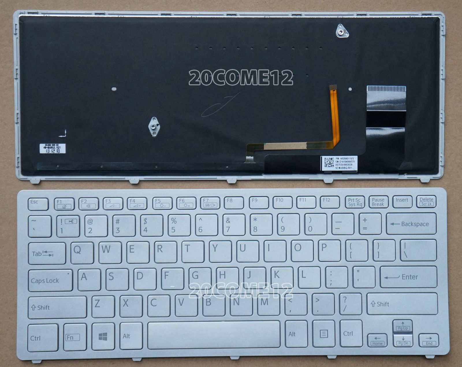 Bàn Phím Keyboard Laptop Sony Vaio SVF14N12SG Bàn Phím Laptop Sony Vaio SVF14N12SG