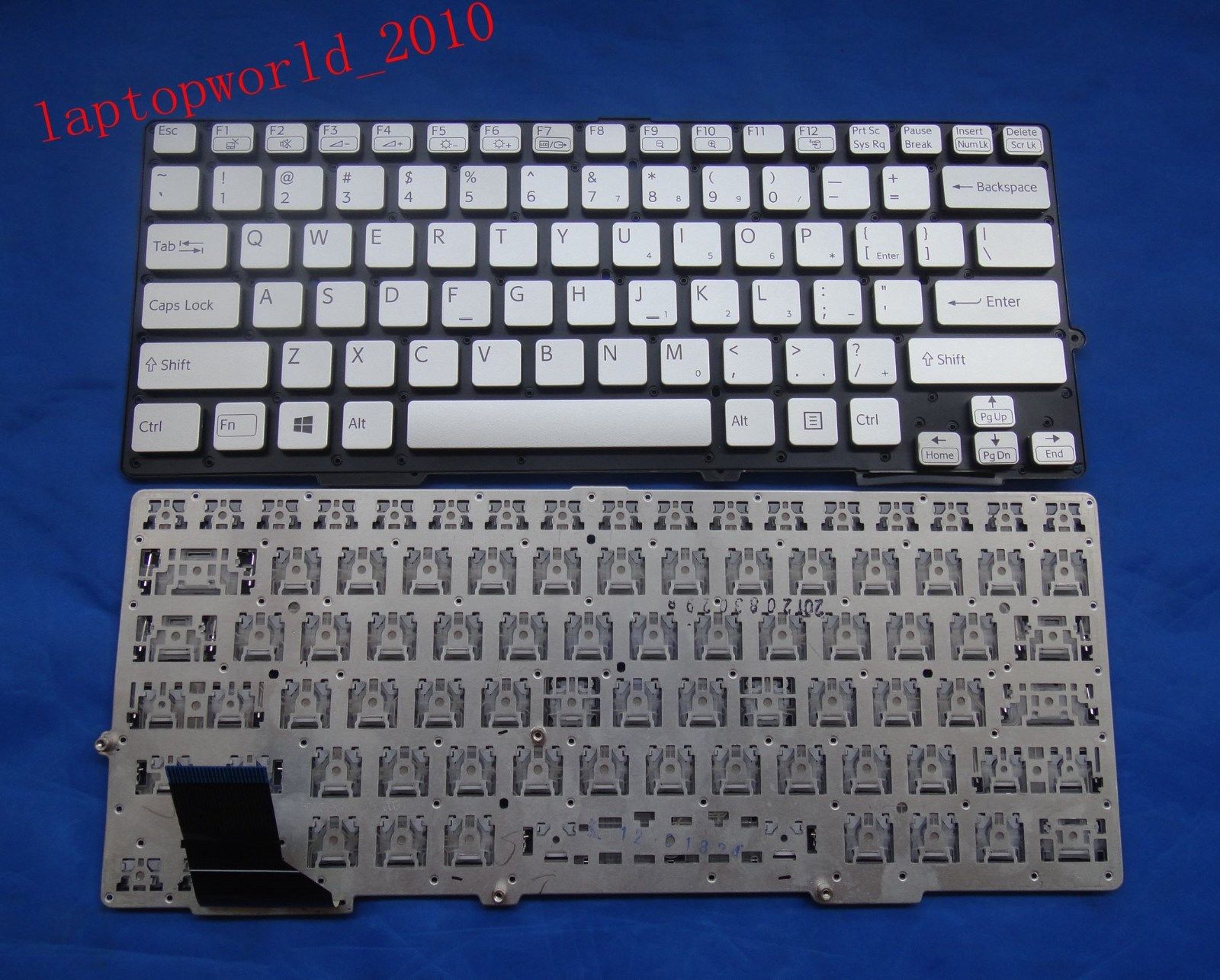 Bàn Phím Laptop Sony Vaio SVS131C1D màu trắng