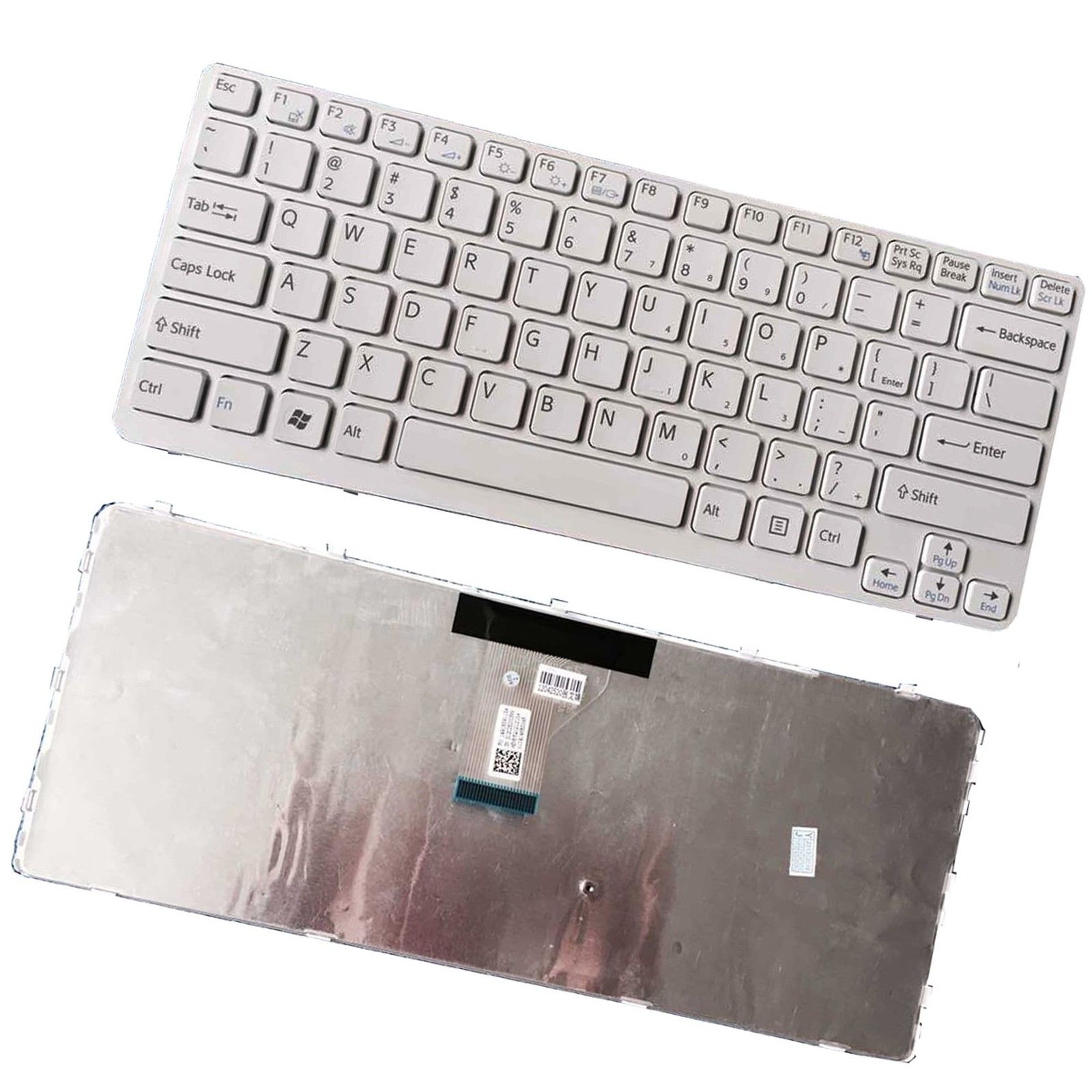 Bàn Phím Keyboard Laptop Sony Vaio SVE14122CXW SVE1413RCXP màu trắng Bàn Phím Sony Vaio SVE14122CXW SVE1413RCXP màu trắng