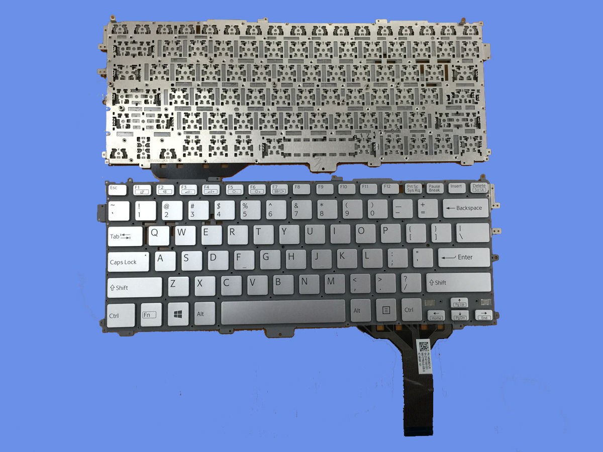 Bàn Phím keyboard Laptop Sony Vaio SVP132A1C màu bạc Bàn Phím Laptop Sony Vaio SVP132A1C màu bạc