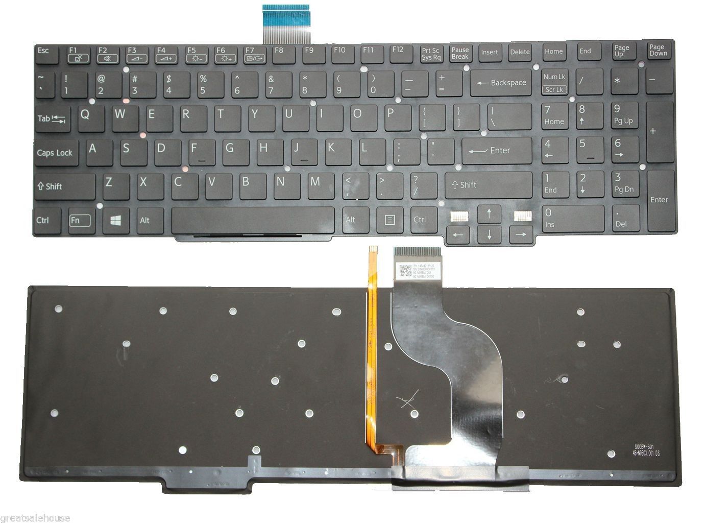 Bàn Phím Laptop Sony Vaio SVT151A11L SVT15115CXS