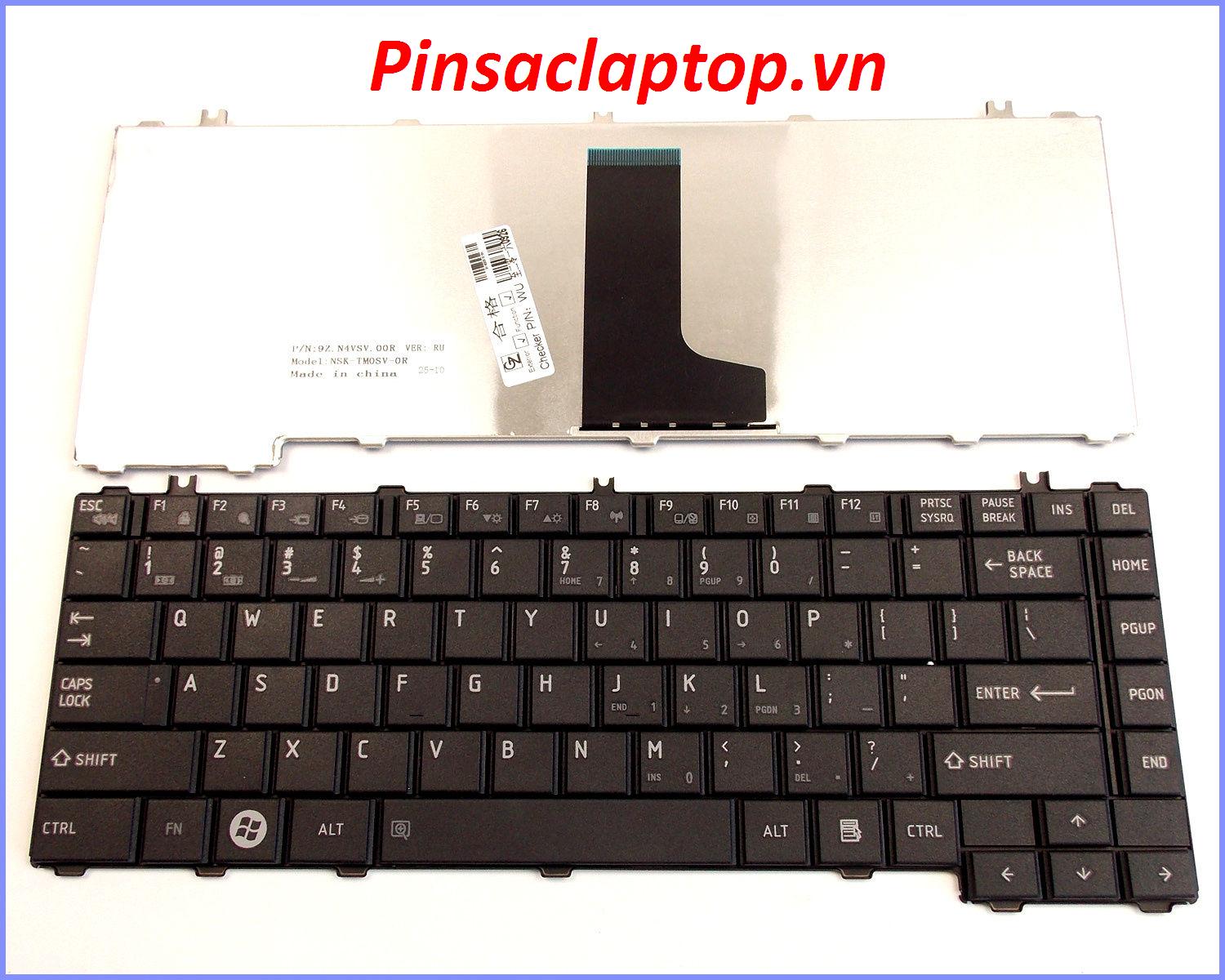 Bàn Phím Toshiba Satellite L700-C60R L700-T30N L600-K05B