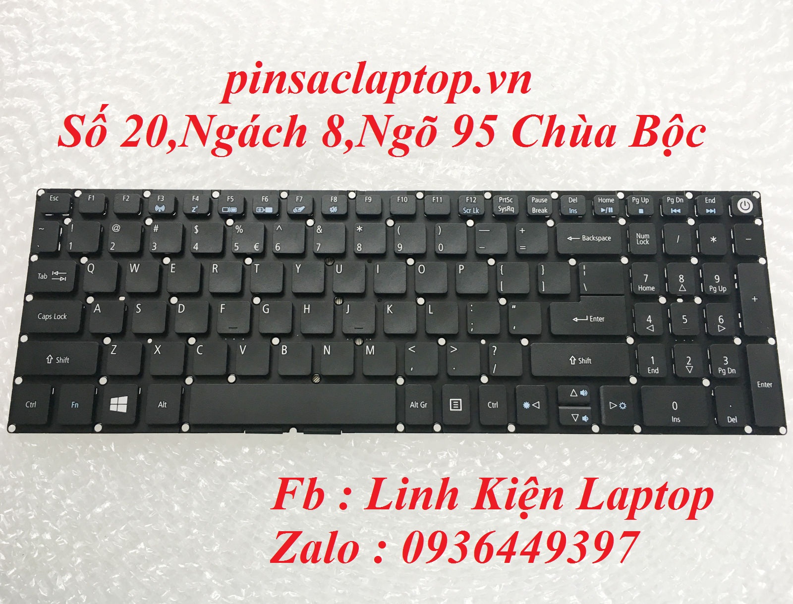 Bàn Phím - Keyboard For Acer Aspire 5 A515-51-3509