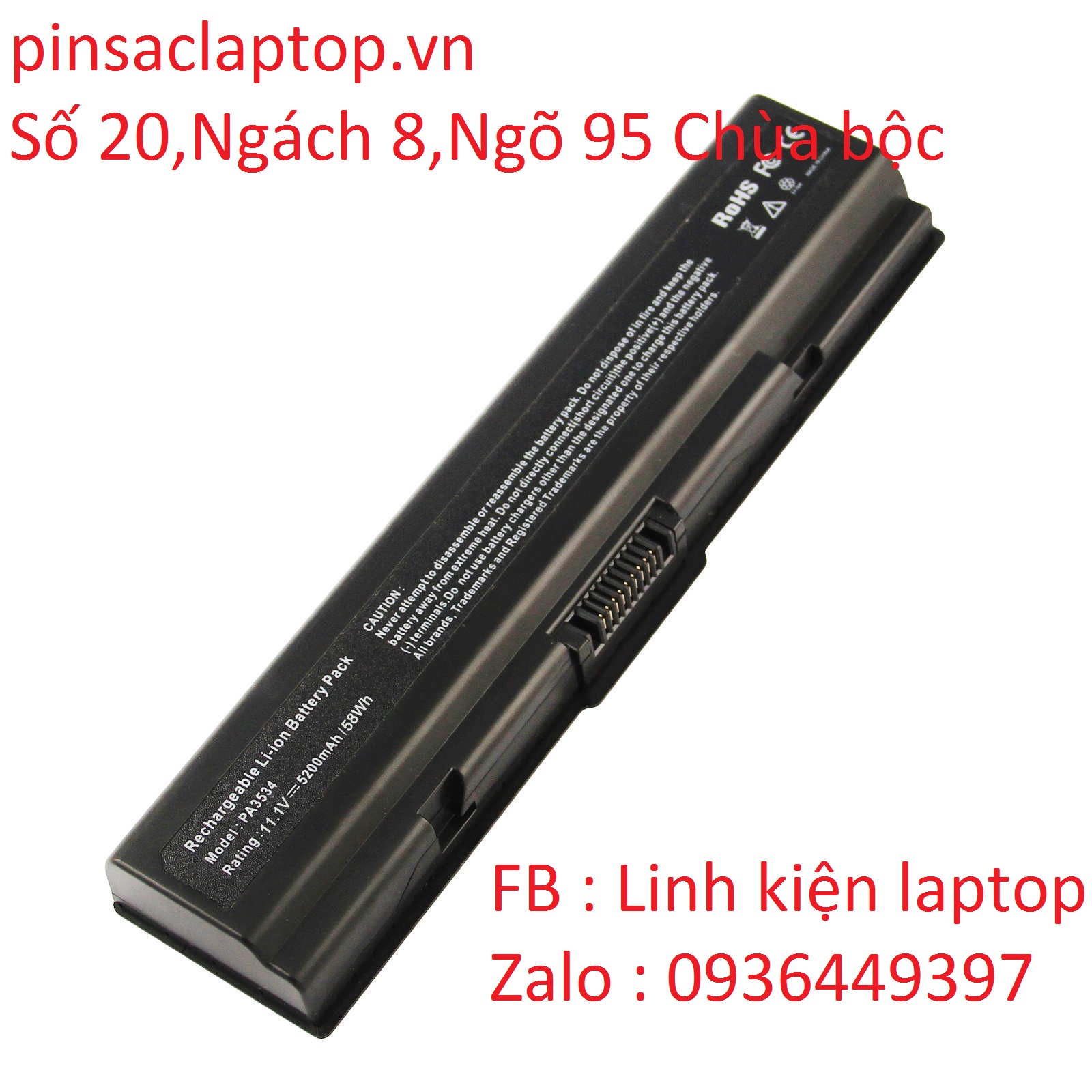 Pin Toshiba Satellite A205