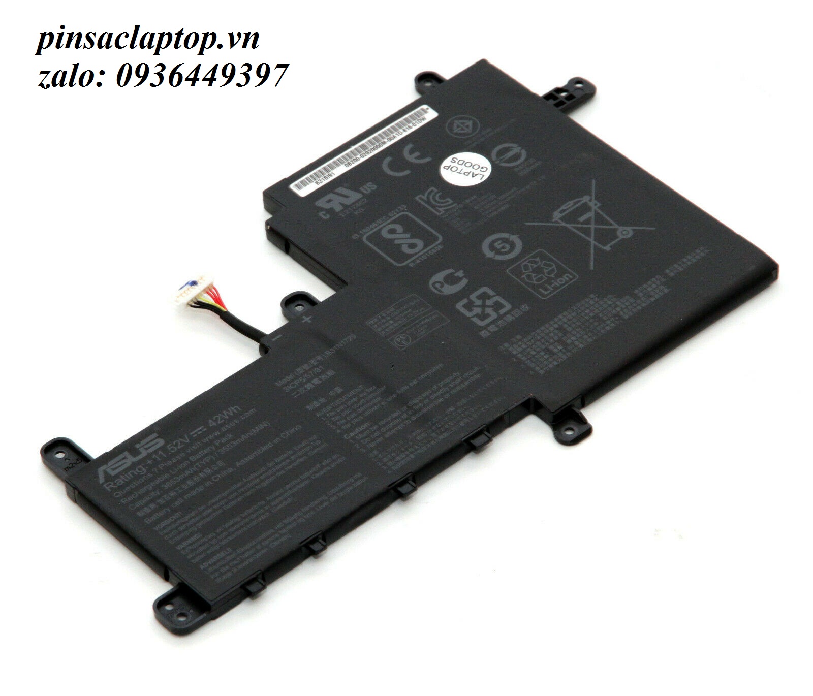 Pin Asus - Battery Laptop Asus Vivobook S530UA