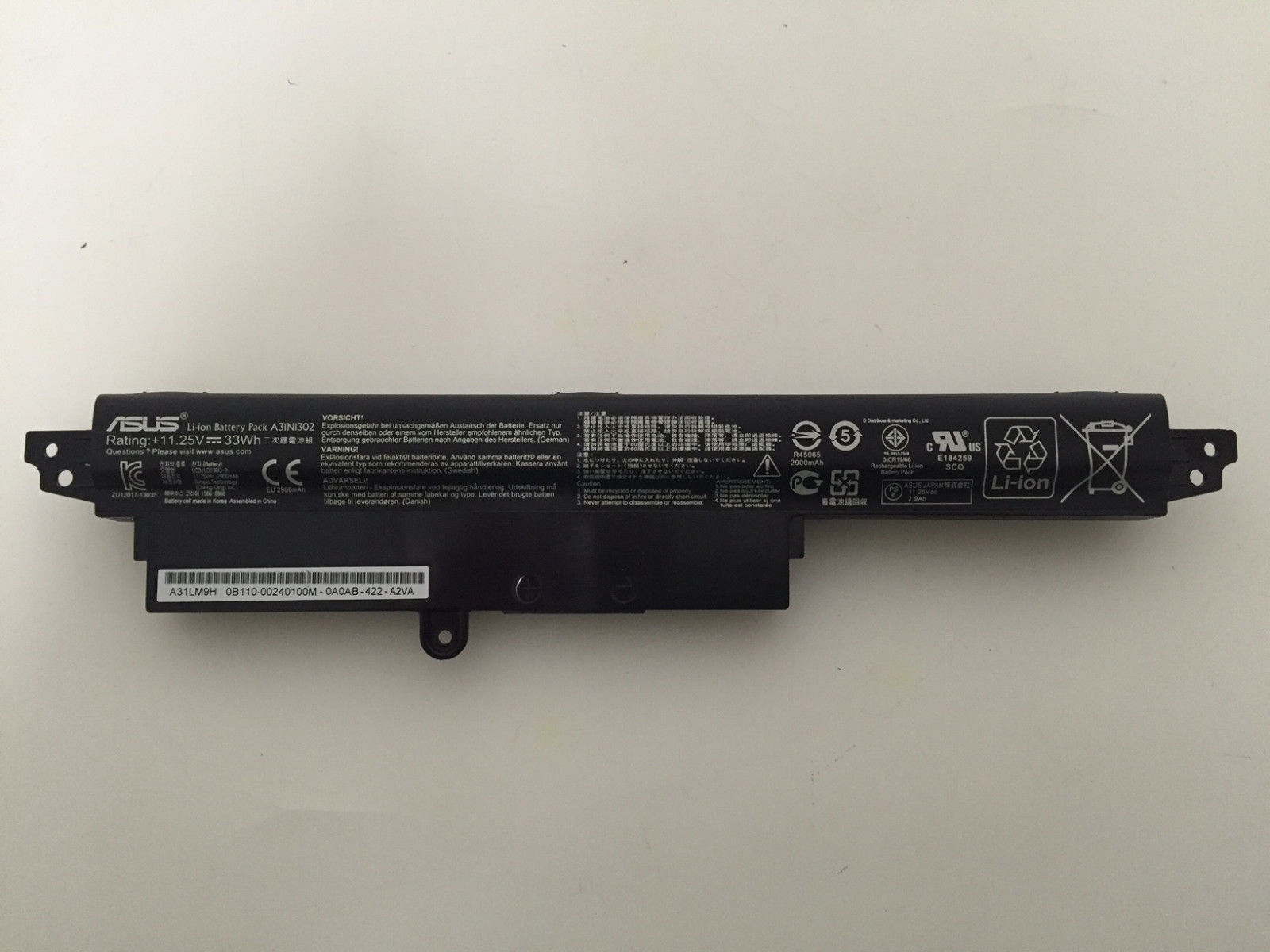 Pin Asus Vivobook F200 F200CA