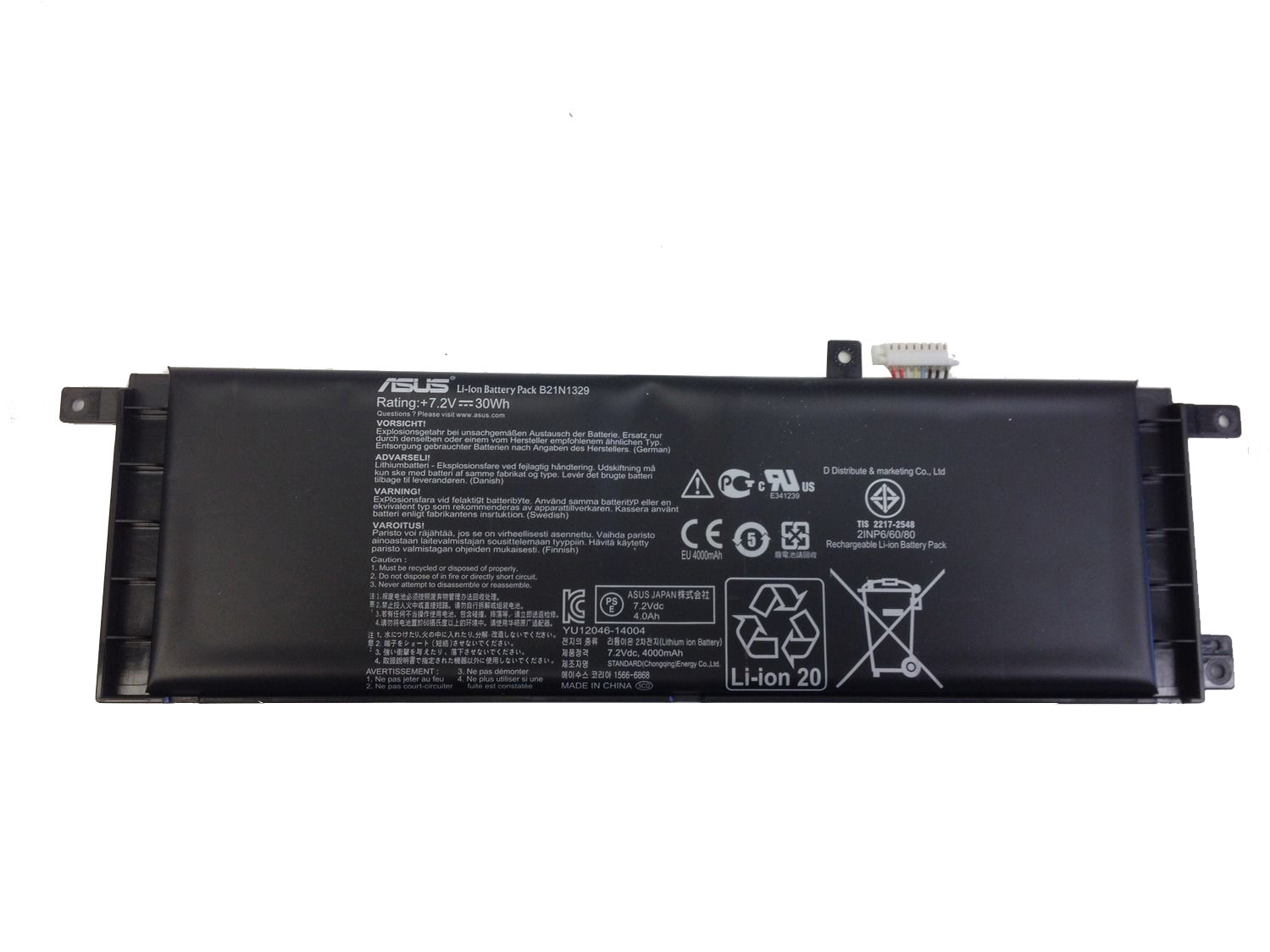 Pin Asus D553