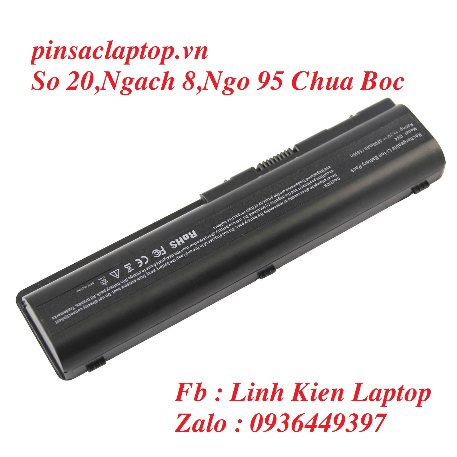 Pin HP - Battery Pavilion DV4 - 1000