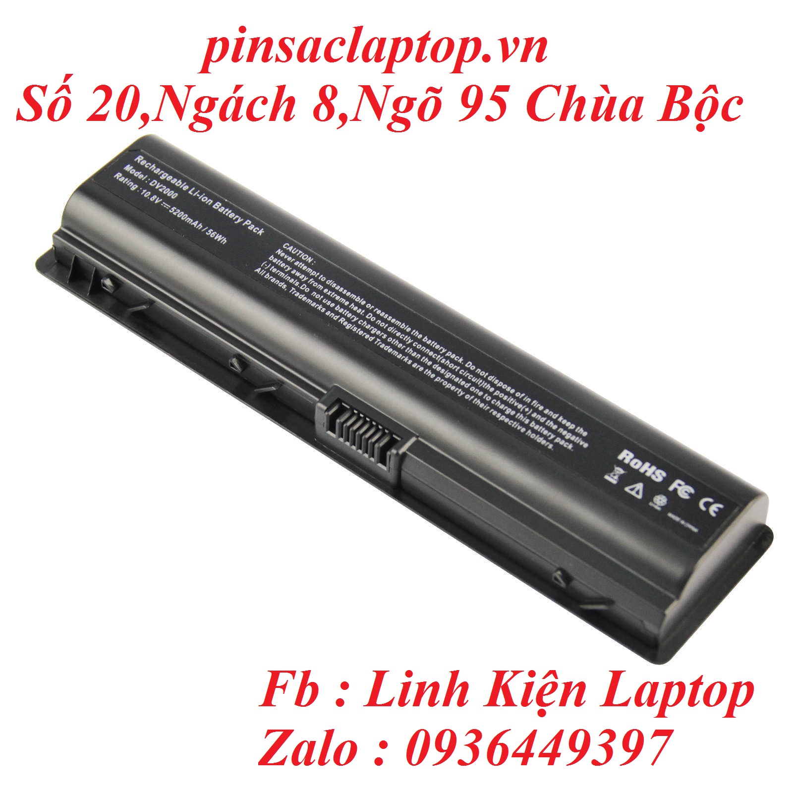 Pin HP - Battery for HP Presario Series A900 