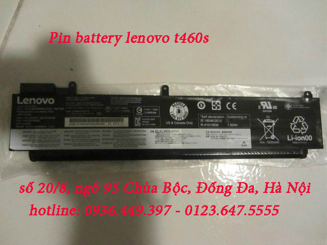 Pin battery laptop Lenovo Thinkpad T460S