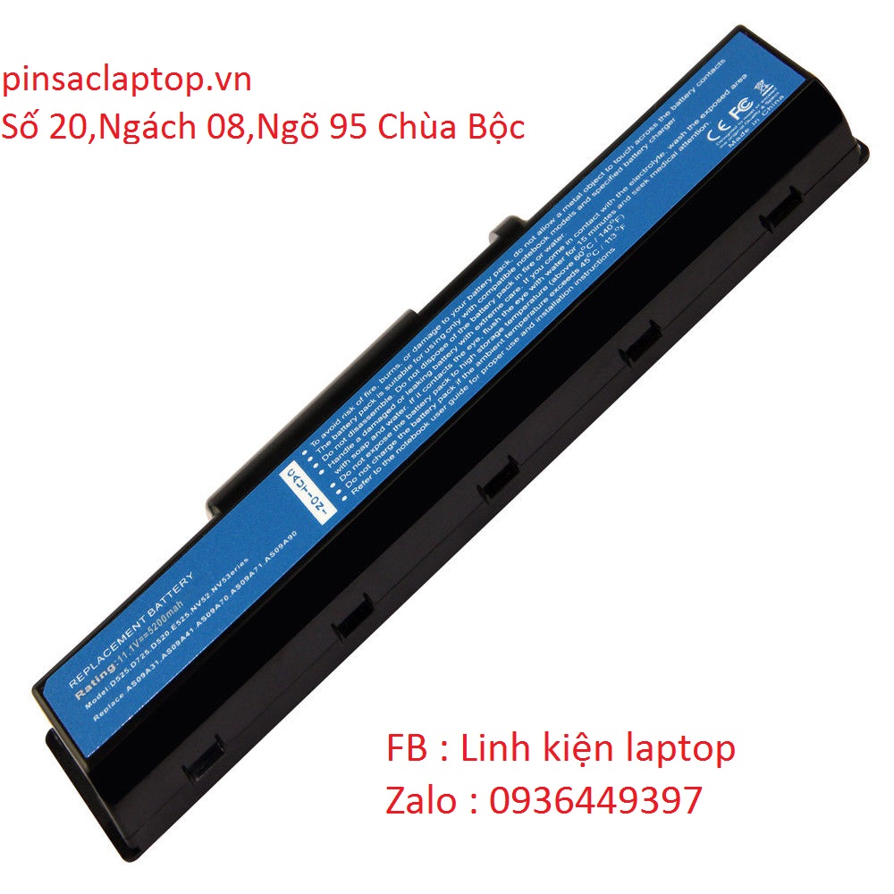 Pin laptop Gateway MS2273 
