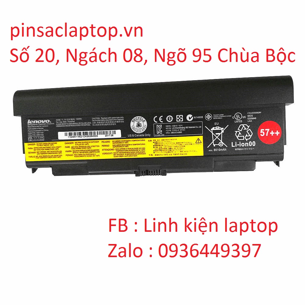 Pin IBM Lenovo Thinkpad T440P 9 Cell