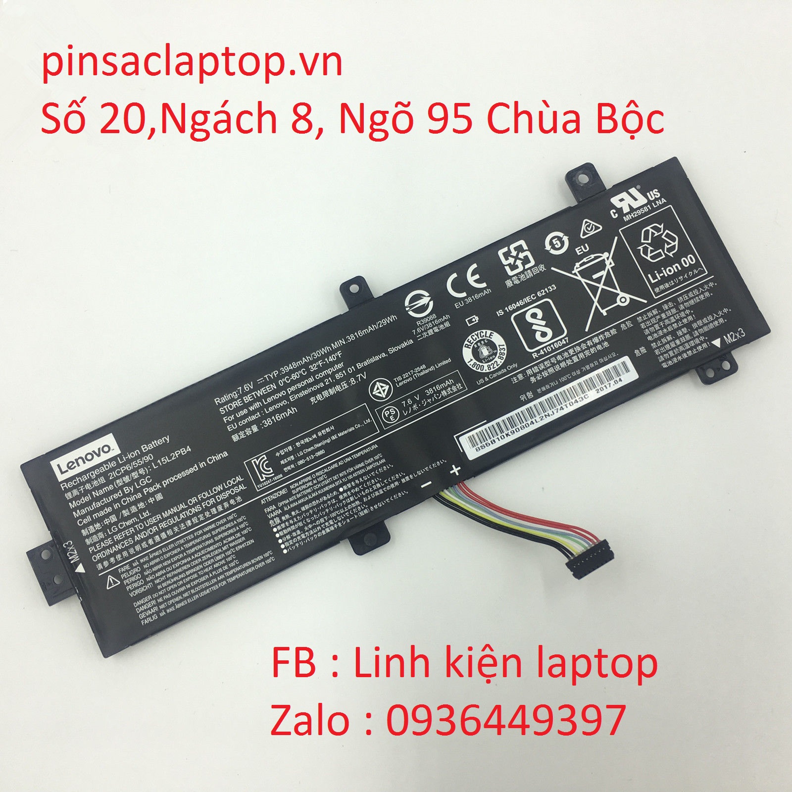 Pin Laptop Lenovo IdeaPad 310-15ISK Pin Laptop Lenovo IdeaPad 310-15ISK