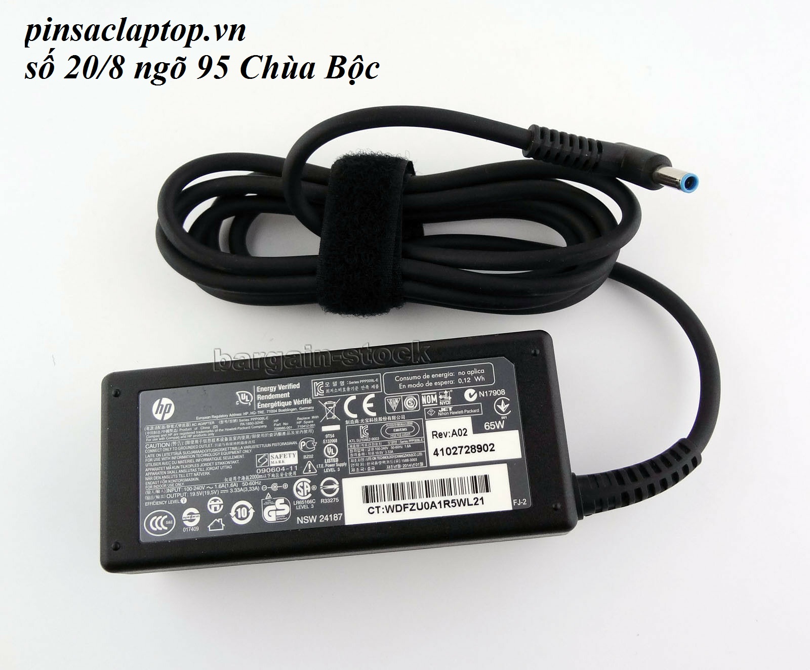 Sạc Adapter Laptop HP Pavilion 15-cs series 15-cs0064ST 15-cs2073NR 15-cs0053CL