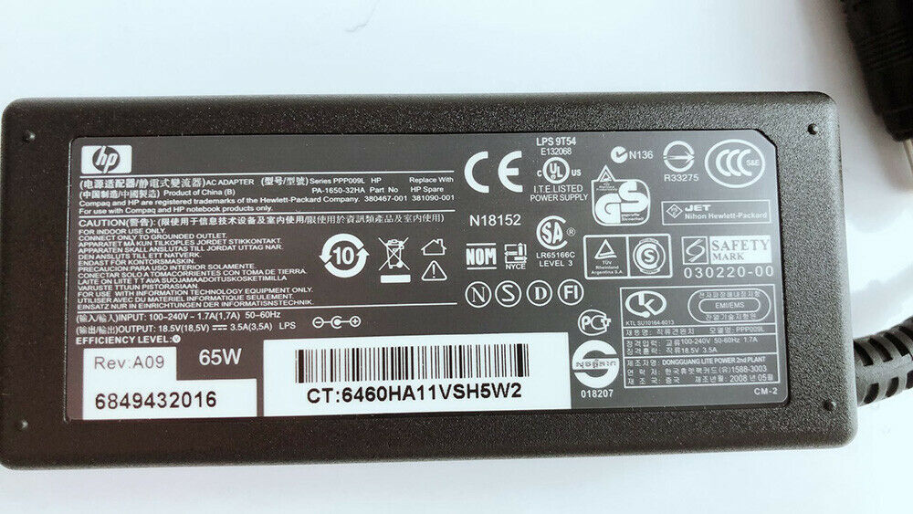 Sạc Adapter Laptop HP 530