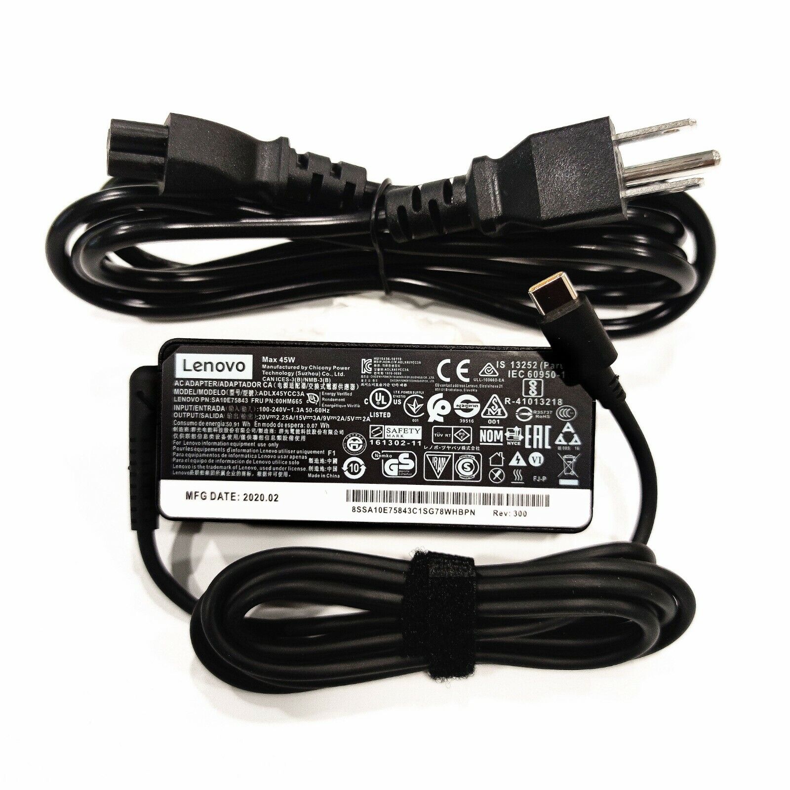 Sạc Lenovo Type-C 45W