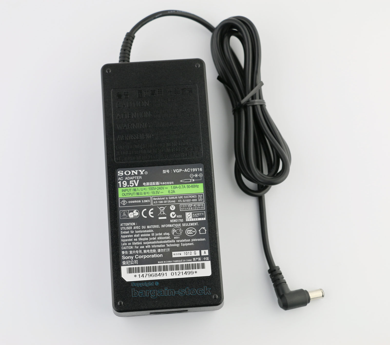 Sạc Adapter Laptop Sony Vaio 19.5V 6.2A 120W