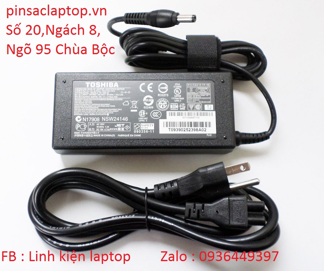 Sạc Adapter Toshiba Satellite L300D