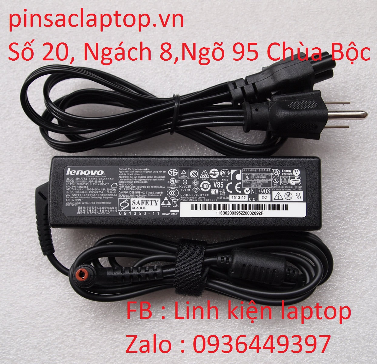 Sạc Adapter Laptop Lenovo IdeaPad Z400
