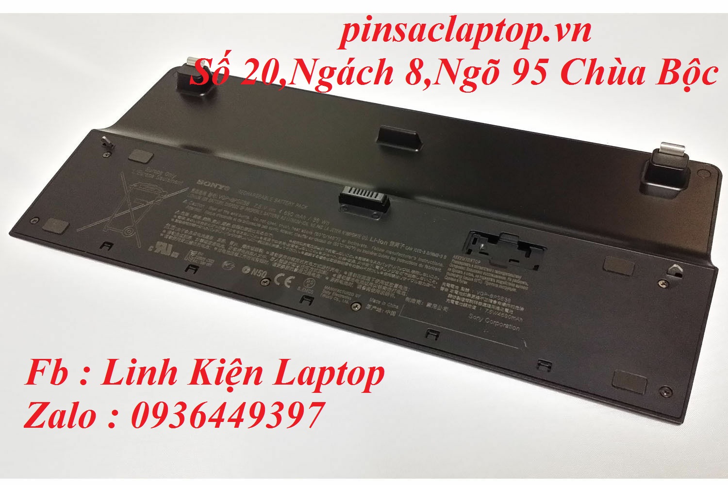 Pin Sony Vaio - Battery Sony Vaio Pro 13 SVP1322