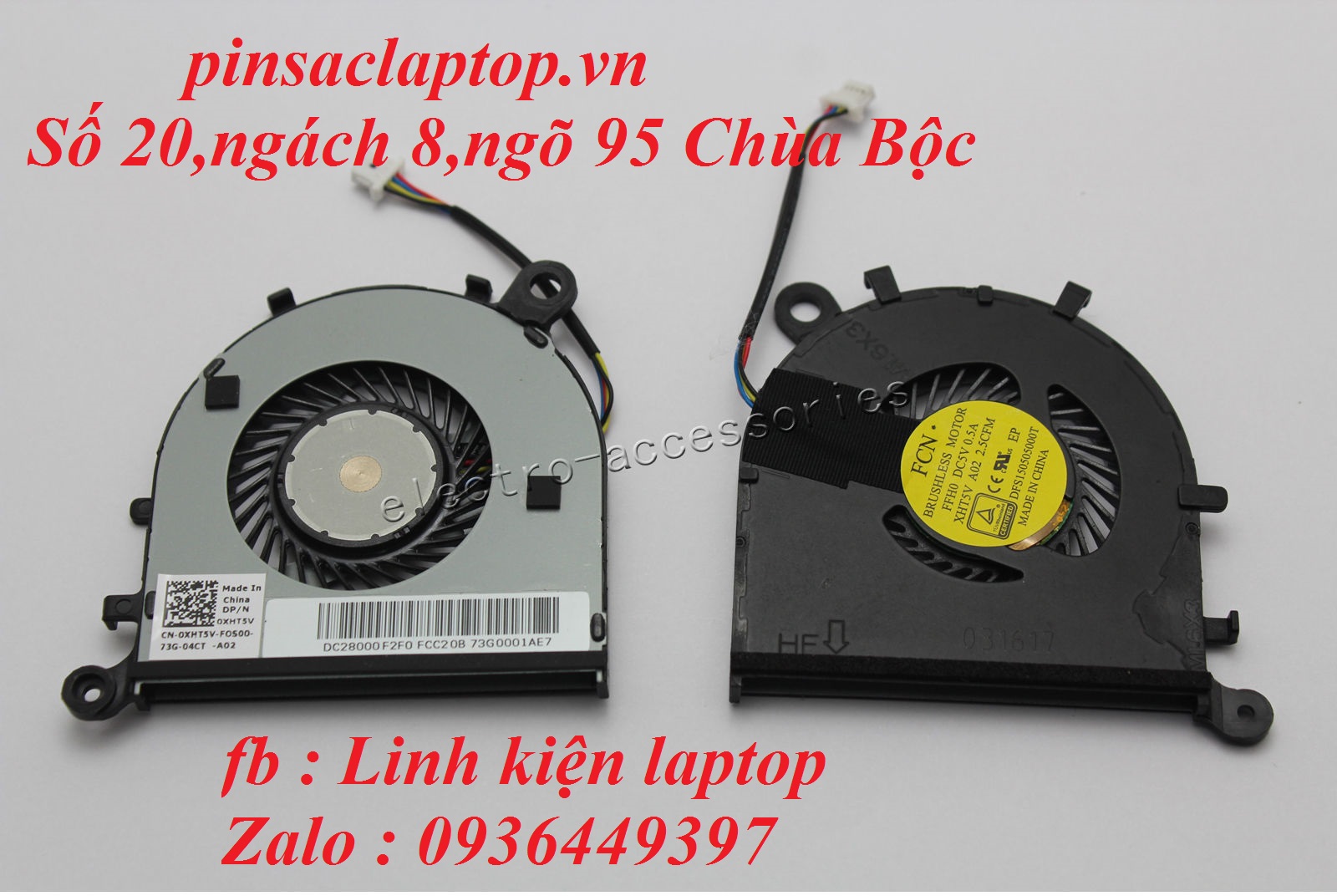 Quạt tản nhiệt laptop Dell XPS13 9350